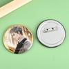 Broche de Lata Romântico Luz e Noite Personalização: Badges Metálicos Bidimensionais Agitação e Prelúdio Personalização