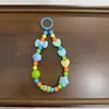 Novo Estilo Laço Coração Dopamina Corrente para Celular Capa de Celular Pingente Pingente de Bolsa Acessórios de Fone de Ouvido Corrente Venda por Atacado