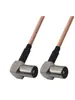 Cable de antena de TV 4K8K, cable de señal para decodificador, cable plateado de alta definición, cable de circuito cerrado con cable, cable con conector F