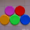 Superfície de Tamborete Colorido de Plástico Superfície de Mesa de Jantar Tamborete Superfície de Tamborete Redondo Pequeno Superfície de Cadeira de Tamborete Quadrado de Fibra de Vidro Tamborete Oco Superfície de Cadeira