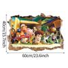 Cartoon Toy Story 3D adesivos de parede do quarto das crianças layout de parede autoadesivo quarto de cabeceira guarda-roupa adesivo cartaz