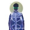 Colete de Costume com Halo de Anjo Brilhante LED Luz Branca Varinha de Vinho Óculos Adereços Pulseira Magnética Luminosa