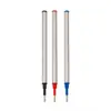 Recarga de Bolígrafo Orb Enchufable al por Mayor Metal Neutro Universal Rojo Azul Negro 0.50.7mm Recambio para Firma Recarga Base Agua