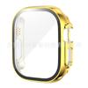 Adecuado para Apple Watch Apple S12-1 iWatch Funda para Apple Watch Película de Carcasa Galvanizada Cubierta Protectora Integrada