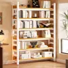 Estantería de Piso Simple de Múltiples Niveles para Sala de Estar, Estante de Almacenamiento Fácil de Usar para Dormitorio del Hogar, Librero de Almacenamiento, Estante de Almacenamiento, Librero de Almacenamiento