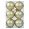 Amazon Transfronteiriça Nova Bola de Natal 6cm Formato Especial Pintada Plástico Galvanizado Conjunto de Bolas Caixa de PVC Decoração