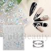 Adesivos de Nail Art Novos Transfronteiriços Full Beauty com Verso Adesivo Estilo Doce Camélia Flores Pequenas Adesivos de Unha Adesivos