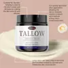 Woodsleep Crema Hidratante de Miel y Grasa de Vaca Hidratante Cuidado Facial Hidratante Hidratante Suave Nutritivo para la Piel