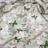 Tela de algodón rayón tela de algodón y seda amigable con la piel tela de algodón y seda ropa de dormir de verano tela de algodón rayón estampada venta de liquidación