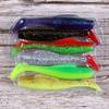 Cebo Suave Tpr Cola en T Señuelo de Agua Flotante Gusano Suave Paquete de 6 Hombre6Cm8Cm10Cm Minnowz Zman Cebo Suave