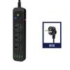 Enchufe inteligente estándar británico de línea larga transfronterizo Enchufe estándar americano nuevo Zócalo USB Enchufe de placa con posición porosa Enchufe para comercio exterior Venta al por mayor