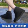 Botas de Lluvia para Hombres y Mujeres, Cubrezapatos Impermeables para Días Lluviosos, Antideslizantes, Engrosados, Resistentes al Desgaste, Cubrezapatos de Silicona Impermeables para Niños