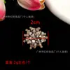 Parches florales de tela hechos a mano con perlas y pedrería de alta resistencia, accesorios para ropa, bolsos, zapatos, componentes para manualidades