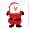 Peluche de Perro Navideño Juguete de Dibujos Animados Lindo Resistente a Mordidas para Mascotas