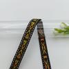 1 cm listrado fita tecida Diamante jacquard tira lateral cinta cinta sapatos e chapéus borda cobrindo acessórios de vestuário de estilo étnico