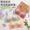 Sujetador de Copa Fija con Hebilla Frontal para Mujeres de Mediana Edad y Mayores de Talla Grande Sin Varillas Sujetador Fino Estilo Chaleco