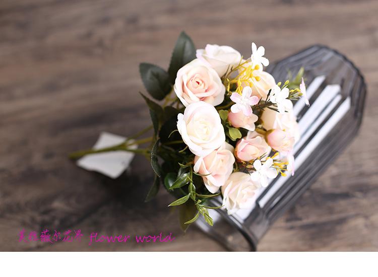 仿真婚礼现场绢花