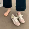 Tênis casuais, estilo estudante, leve, sola macia, design de tênis de treino alemão, adequado para primavera e outono, cabedal em couro, novo design 2026