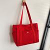 Bolso tote simple versión coreana de primavera y verano versátil gran capacidad para mujer bolso de viaje para mujer para clase de estudiantes japonesas venta al por mayor