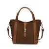 Bolso tipo cubo de moda estilo coreano 2026 nuevo bolso de mano de verano, elegante, simple, versátil bolso de hombro y cruzado para mujer