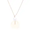 Collar con colgante de hebilla Ping An de estilo chino de alta gama para mujer, ajustable, estilo clásico nacional, transfronterizo.