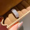 Anillo Abierto de Flor de Estrella de Mar con Circonita Incrustada de Diamantes, Anillo de Estilo de Nicho de Alta Gama, Estilo Vacacional, Versátil, Elegante y de Moda, Accesorio para la Mano