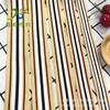 Punto de fábrica 100D grano denso cinta rayada tricolor poliéster cinta intercolor ropa tira lateral accesorios de equipaje