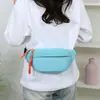 Bolsa de Peito Feminina Fashion Estilo Coreano, Grande Capacidade, Bolsa de Ombro Transversal Simples e Moderna, Bolsa de Cintura para Celular de Estudante para Esportes ao Ar Livre