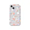 Estilo Ins Fresco Patrón Floral Pequeño Adecuado para iPhone 17 Pro Max Funda de Teléfono con Airbag 15 Apple 16 Cobertura Completa 13/14