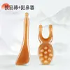 Pieza para el cuello tabla gua sha facial cuerpo completo área de los ojos raspado facial tabla gua sha facial universal raspado muscular raspador facial otro