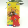 Llavero de Jersey Real Madrid Massey Neymar Levan Harland Llavero de goma suave de PVC Colgante Regalo
