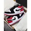 Putian Jordan 1 Zapatos de Baloncesto para Hombre AJ1 de Caña Baja Zapatos de Skate para Mujer Zapatos Deportivos Obsidiana Azul Carolina Azul-Blanco Modernos