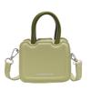 Bolso bandolera vintage portátil para galletas, moderno y elegante, para mujer, bandolera de hombro combinable, pequeño, cuadrado, 2023