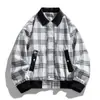 Jaqueta de Trabalho Americana Tendência Outonal para Homens, Jaqueta Estilo Cityboy Japonês, Novo Caimento Solto para Primavera e Outono
