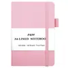 Cuaderno de bolsillo transfronterizo A6 color Macaron de alto valor cuaderno simple cuaderno de líneas horizontales logo personalizado
