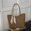 Bolso de Hombro Transfronterizo Gran Capacidad Estilo Occidental Moderno Simple Portátil 2024 Otoño e Invierno Nueva Moda Bolso Tote Moderno Bolso Casual