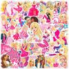 50 Barbie Princesa adesivos carro celular copo de água adesivos decorativos caderno Jornal recompensa adesivos à prova d' água