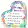 Nuevo estilo de amor transfronterizo de Amazon para enviar decoraciones de escritorio acrílicas a familiares y amigos.
