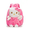 Mochila Escolar Linda de Dibujos Animados para Niños Jardín de Infancia Clase Pequeña Mochila para Bebé Muñeco Gato Kt Mochila para Niños de 1 a 3 Años