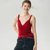 Camisola de tricô de cashmere com decote em V estilo coreano, renda vazada, camada interna feminina outono/inverno, blusa básica slim
