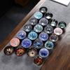 Horno de Cerámica Taza Individual Jianzhan Esmalte Tianmu Taza de Forma Especial Taza Maestra Grande Tazón de Té Taza de Té Personal Compras Locas