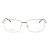 Armazones de Gafas Retro Ultraligeros Se Pueden Equipar con Lentes para Miopía Anti-Luz Azul Armazones de Metal para Gafas de Negocio para Hombres Fabricantes Venta al por Mayor