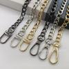 Cadena para Bolso de Equipaje Cadena para Bolso de Hombro Sencillo Cruzado Accesorios para Bolso con Cadena de Herrajes Cadena Metálica Cadena de Hierro Cadena Plana
