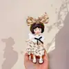 Ropa para Muñecas BJD de 8 Puntos y Ob11 de 12 Puntos 11- 17cm a Si Cuerpo Mini Muñeca Papa Disfraz Conjunto