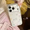 Capa de Celular Floral Multicolorida Adequada para Apple 17, iPhone 18 Pro Max, Fresca e Transparente, Anti-Queda para 13, Artística para 16 Pro