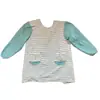 Ropa de Trabajo linda para Vendedor de Guardería de Cocina Manga Larga a Prueba de Aceite Algodón para el Hogar Antiretroceso Mono Estilo Coreano Moda Delantal