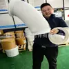 Suministro manguera corrugada de PTFE conexión flexible de PTFE planta química corrugado anticorrosión