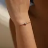 Pulsera MODIAN de Plata de Ley S925 con Moissanita, Súper Brillante, Forma de Gota de Agua para Mujer, Estilo Ins Simple, Joyería Elegante de Lujo Ligero