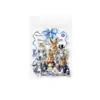 Série Conto de Fadas Retrostory Animais Cartoon Criativos Gato e Coelho Pacote de Material Decorativo Base Colagem Manual Adesivos