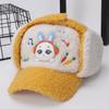 Nuevo gorro Lei Feng de protección para las orejas de invierno para niños, auriculares, gorra de béisbol de conejo, gorra gruesa y cálida, gorra cortavientos para exteriores